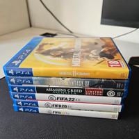 Lotto giochi ps4 completi (da 5 e 10€)