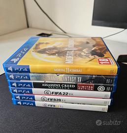 Lotto giochi ps4 completi (da 5 e 10€)