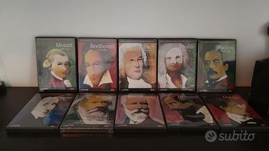 10 AUDIO DVD "ENCICLOPEDIA DELLA MUSICA CLASSICA"