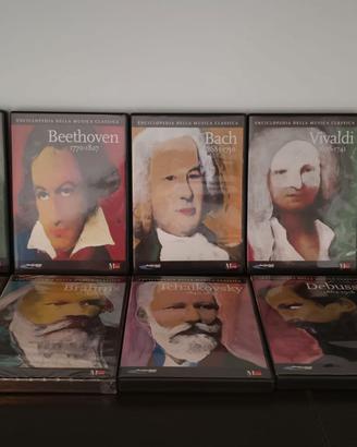 10 AUDIO DVD "ENCICLOPEDIA DELLA MUSICA CLASSICA"