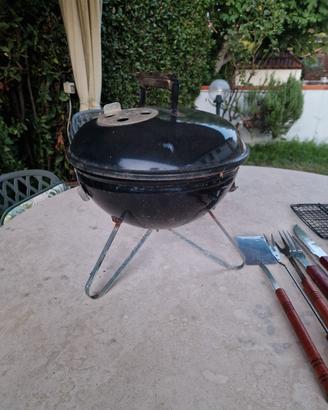 mini barbecue weber con accessori 