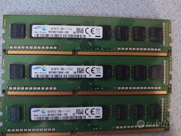 RAM 4GB DDR3 1600MHZ  3x4GB