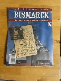 Modellino nave BISMARK