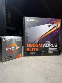5800X3D + B550m Aorus Elite + 16GB 3600mhz Cl18