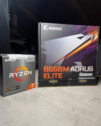 5800X3D + B550m Aorus Elite + 16GB 3600mhz Cl18