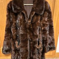 Pelliccia vero visone davide cenci taglia 44