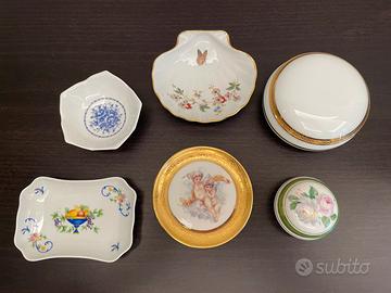 Limoges France piattini e scatoline