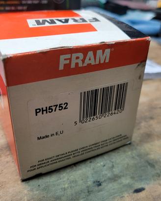 filtro olio motore FRAM PH5752
