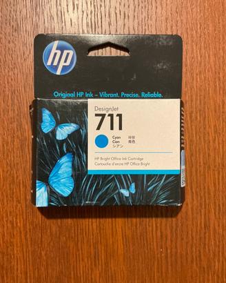 Cartuccia HP 711 ciano, magenta e giallo