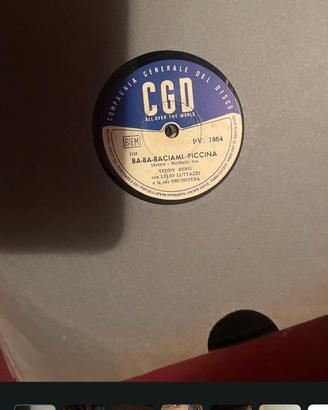 6 album di dischi per grammofono vintage