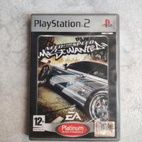 Gioco PS2- Need for speed - most wanted - Platinum