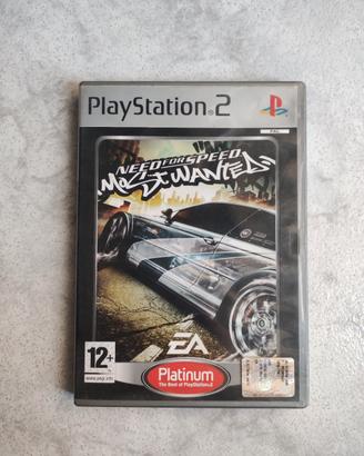 Gioco PS2- Need for speed - most wanted - Platinum