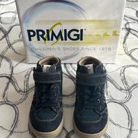 Scarponcini Primigi gore-tex blu con strap n. 29