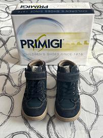 Scarponcini Primigi gore-tex blu con strap n. 29