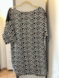 Vestito bianco e nero