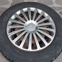 Gomme Michelin neve 185 65 R15 con cerchi 5 fori