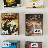 videogiochi PC Big box rari collezione retrogame