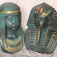 Mezzi Busti Egizi in polvere di marmo