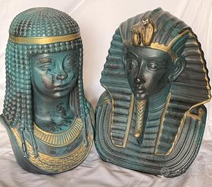 Mezzi Busti Egizi in polvere di marmo