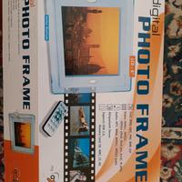 PHOTO FRAME LCD 8" DIGITAL foto video audio 