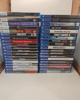 Giochi per  PS4 e PA5