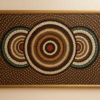 Grande Quadro Etno-Naturalistico Ali di Farfalla