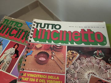 Riviste vintage uncinetto