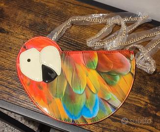 Pochette pappagallo Swarovski