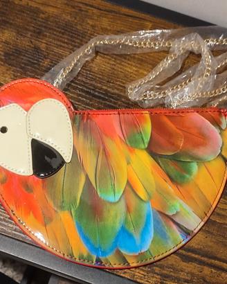 Pochette pappagallo Swarovski