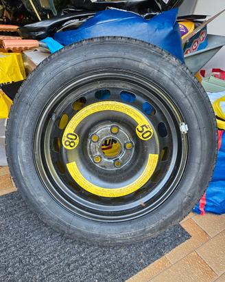 Ruota di scorta / Ruotino 205/55 R16 (5 fori)