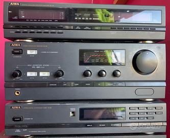 Hi-Fi AIWA (Amplificatore, Tuner, Equalizzatore)