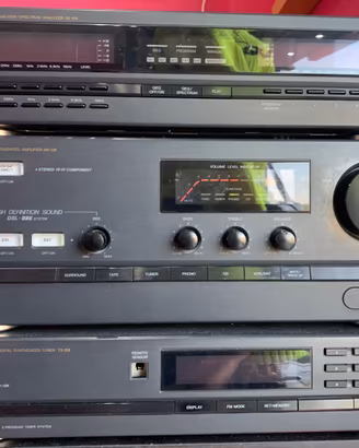 Hi-Fi AIWA (Amplificatore, Tuner, Equalizzatore)