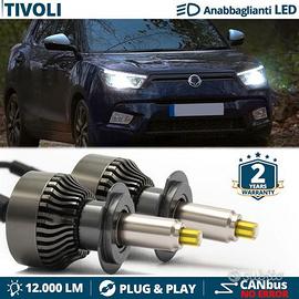 Kit Lampade LED H7 Ssangyong TIVOLI 6500K CANbus
