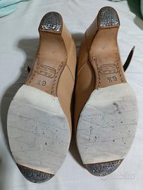 scarpa in pelle Gallardo per flamenco 