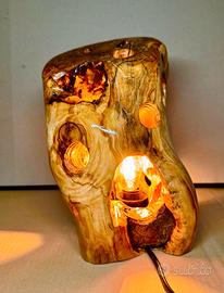 LAMPADA IN LEGNO