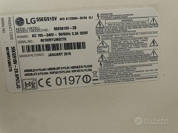 Lg oled 55 eg910v