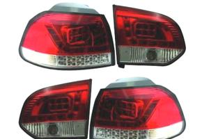 FANALI PER VOLKSWAGEN VW GOLF 6 08-12 LED ROSSO CR