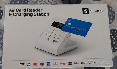 SUMUP lettore carte NUOVO + base ricarica