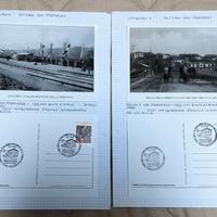 cartoline dei 100 anni stazione Cavaria