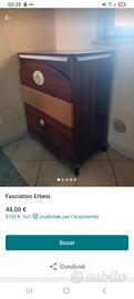 Fasciatoio da restaurare