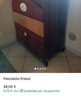 Fasciatoio da restaurare