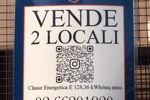 Bilocale arredato con terrazzo e grande box