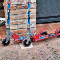 Coppia monopattino Spiderman