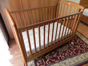 Lettino PALI,materasso,paracolpi,lenzuola