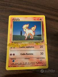 Carta Pokemon Ponyta prima ed