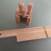 Set ceppo con accessori per formaggio e tagliere