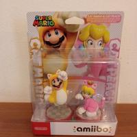 Nintendo Amiibo Mario e Peach Gatto Nuovo