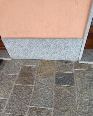 Pietre di Luserna per battiscopa