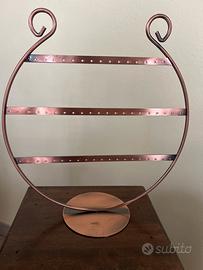 Porta orecchini rame” Lira”