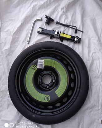 ruotino di scorta audi 125 70 19
